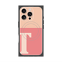 プレミアムパネル with MagSafe［ オリジナル - initial two tone - T pink ］