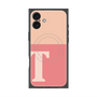 プレミアムパネル with MagSafe［ オリジナル - initial two tone - T pink ］