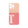 プレミアムパネル with MagSafe［ オリジナル - initial two tone - T pink ］