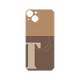 プレミアムパネル with MagSafe［ オリジナル - initial two tone - T brown ］