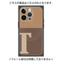 プレミアムパネル with MagSafe［ オリジナル - initial two tone - T brown ］