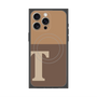 プレミアムパネル with MagSafe［ オリジナル - initial two tone - T brown ］