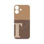 プレミアムパネル with MagSafe［ オリジナル - initial two tone - T brown ］