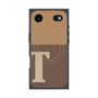 プレミアムパネル with MagSafe［ オリジナル - initial two tone - T brown ］