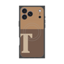 プレミアムパネル with MagSafe［ オリジナル - initial two tone - T brown ］