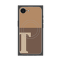 プレミアムパネル with MagSafe［ オリジナル - initial two tone - T brown ］