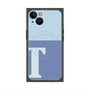プレミアムパネル with MagSafe［ オリジナル - initial two tone - T blue ］