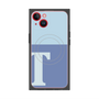 プレミアムパネル with MagSafe［ オリジナル - initial two tone - T blue ］