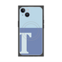 プレミアムパネル with MagSafe［ オリジナル - initial two tone - T blue ］