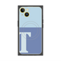 プレミアムパネル with MagSafe［ オリジナル - initial two tone - T blue ］