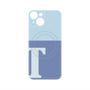 プレミアムパネル with MagSafe［ オリジナル - initial two tone - T blue ］