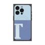 プレミアムパネル with MagSafe［ オリジナル - initial two tone - T blue ］