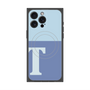 プレミアムパネル with MagSafe［ オリジナル - initial two tone - T blue ］