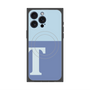 プレミアムパネル with MagSafe［ オリジナル - initial two tone - T blue ］