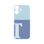 プレミアムパネル with MagSafe［ オリジナル - initial two tone - T blue ］