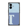 プレミアムパネル with MagSafe［ オリジナル - initial two tone - T blue ］