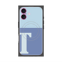 プレミアムパネル with MagSafe［ オリジナル - initial two tone - T blue ］