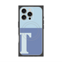 プレミアムパネル with MagSafe［ オリジナル - initial two tone - T blue ］