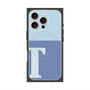 プレミアムパネル with MagSafe［ オリジナル - initial two tone - T blue ］