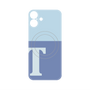 プレミアムパネル with MagSafe［ オリジナル - initial two tone - T blue ］