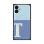 プレミアムパネル with MagSafe［ オリジナル - initial two tone - T blue ］