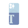 プレミアムパネル with MagSafe［ オリジナル - initial two tone - T blue ］
