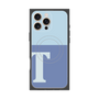 プレミアムパネル with MagSafe［ オリジナル - initial two tone - T blue ］