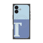 プレミアムパネル with MagSafe［ オリジナル - initial two tone - T blue ］