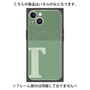 プレミアムパネル with MagSafe［ オリジナル - initial two tone - T green ］