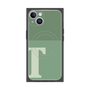 プレミアムパネル with MagSafe［ オリジナル - initial two tone - T green ］
