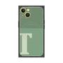 プレミアムパネル with MagSafe［ オリジナル - initial two tone - T green ］