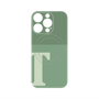 プレミアムパネル with MagSafe［ オリジナル - initial two tone - T green ］