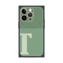 プレミアムパネル with MagSafe［ オリジナル - initial two tone - T green ］