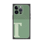 プレミアムパネル with MagSafe［ オリジナル - initial two tone - T green ］