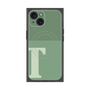プレミアムパネル with MagSafe［ オリジナル - initial two tone - T green ］