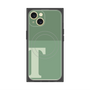プレミアムパネル with MagSafe［ オリジナル - initial two tone - T green ］