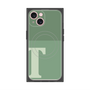 プレミアムパネル with MagSafe［ オリジナル - initial two tone - T green ］