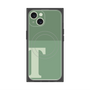 プレミアムパネル with MagSafe［ オリジナル - initial two tone - T green ］