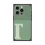 プレミアムパネル with MagSafe［ オリジナル - initial two tone - T green ］