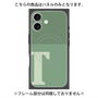 プレミアムパネル with MagSafe［ オリジナル - initial two tone - T green ］