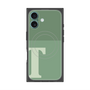 プレミアムパネル with MagSafe［ オリジナル - initial two tone - T green ］