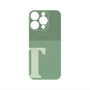 プレミアムパネル with MagSafe［ オリジナル - initial two tone - T green ］