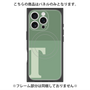 プレミアムパネル with MagSafe［ オリジナル - initial two tone - T green ］