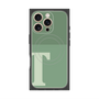 プレミアムパネル with MagSafe［ オリジナル - initial two tone - T green ］