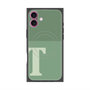 プレミアムパネル with MagSafe［ オリジナル - initial two tone - T green ］