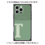 プレミアムパネル with MagSafe［ オリジナル - initial two tone - T green ］