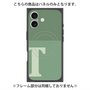 プレミアムパネル with MagSafe［ オリジナル - initial two tone - T green ］