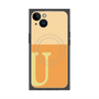 プレミアムパネル with MagSafe［ オリジナル - initial two tone - U orange ］