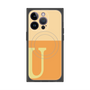プレミアムパネル with MagSafe［ オリジナル - initial two tone - U orange ］