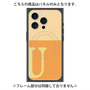プレミアムパネル with MagSafe［ オリジナル - initial two tone - U orange ］